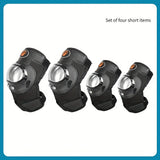 Short knee and elbow pads 4-piece set