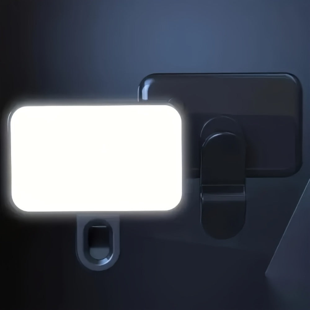 Clip-On LED Fill Light for Phone Laptop Tablet Mini Portable Selfie Light for Video Conferencing for an Everyday Personal Care Routine