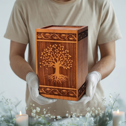 Cremation Urns for Human Ashes Adult for Entryways, Bedrooms and Living Spaces, with the Listed Configuration
