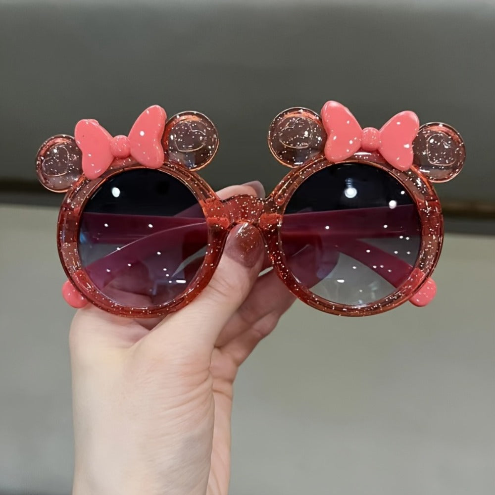 Fashion Accessories - Rhinestone Bow Glasses Lightweight Eyewear Stage Performance Photo Shoot - product detail view 9