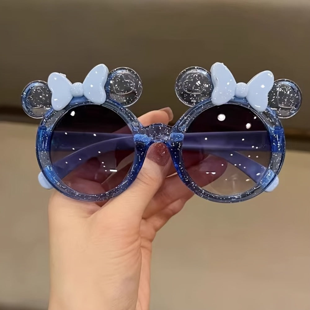 Fashion Accessories - Rhinestone Bow Glasses Lightweight Eyewear Stage Performance Photo Shoot - product detail view 10