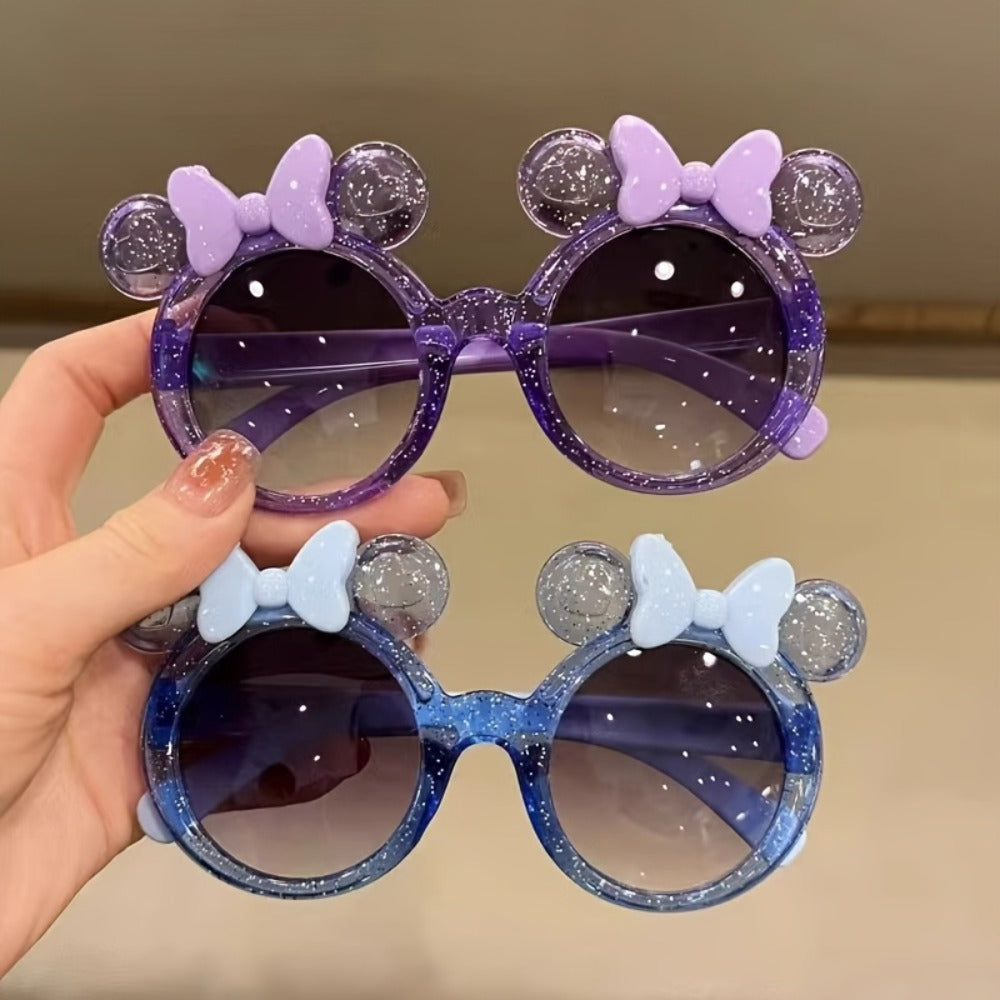 Fashion Accessories - Rhinestone Bow Glasses Lightweight Eyewear Stage Performance Photo Shoot - product detail view 11