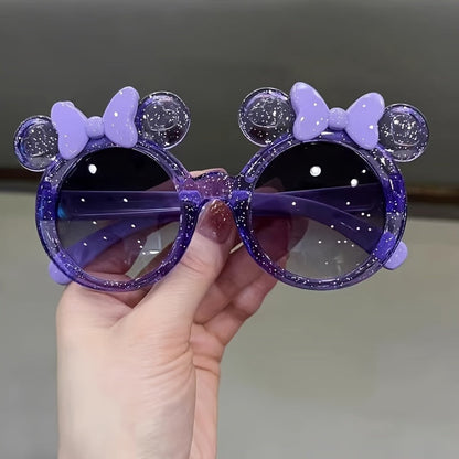 Fashion Accessories - Rhinestone Bow Glasses Lightweight Eyewear Stage Performance Photo Shoot - product detail view 13
