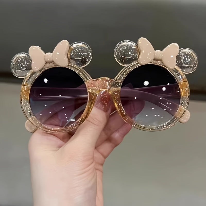 Fashion Accessories - Rhinestone Bow Glasses Lightweight Eyewear Stage Performance Photo Shoot - product detail view 17