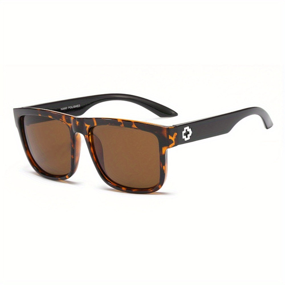 Fashion Glasses - Eyeglasses Unisex Trendy Frame Men Women Office Leopard Print Black Gray - product detail view 11