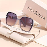 Purple frame + glasses pouch + glasses cloth