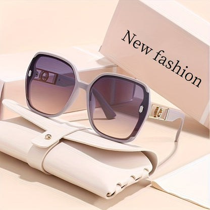 Fashion Glasses - Retro Rectangle Women Anti-Reflective PC Lens Lightweight Plastic Frame - product detail view 9