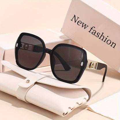 Fashion Glasses - Retro Rectangle Women Anti-Reflective PC Lens Lightweight Plastic Frame - product detail view 12