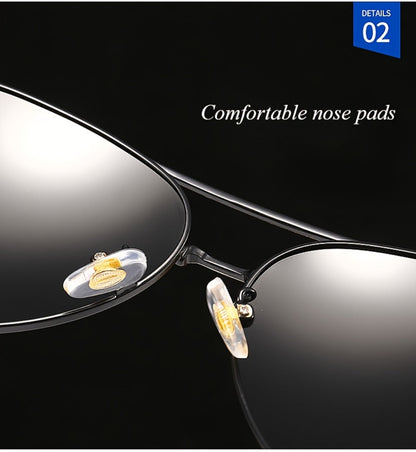 Fashion Sunglasses - Polarized Double Bridge Unisex UV400 Anti-Glare Eyewear for Hiking - product detail view 13