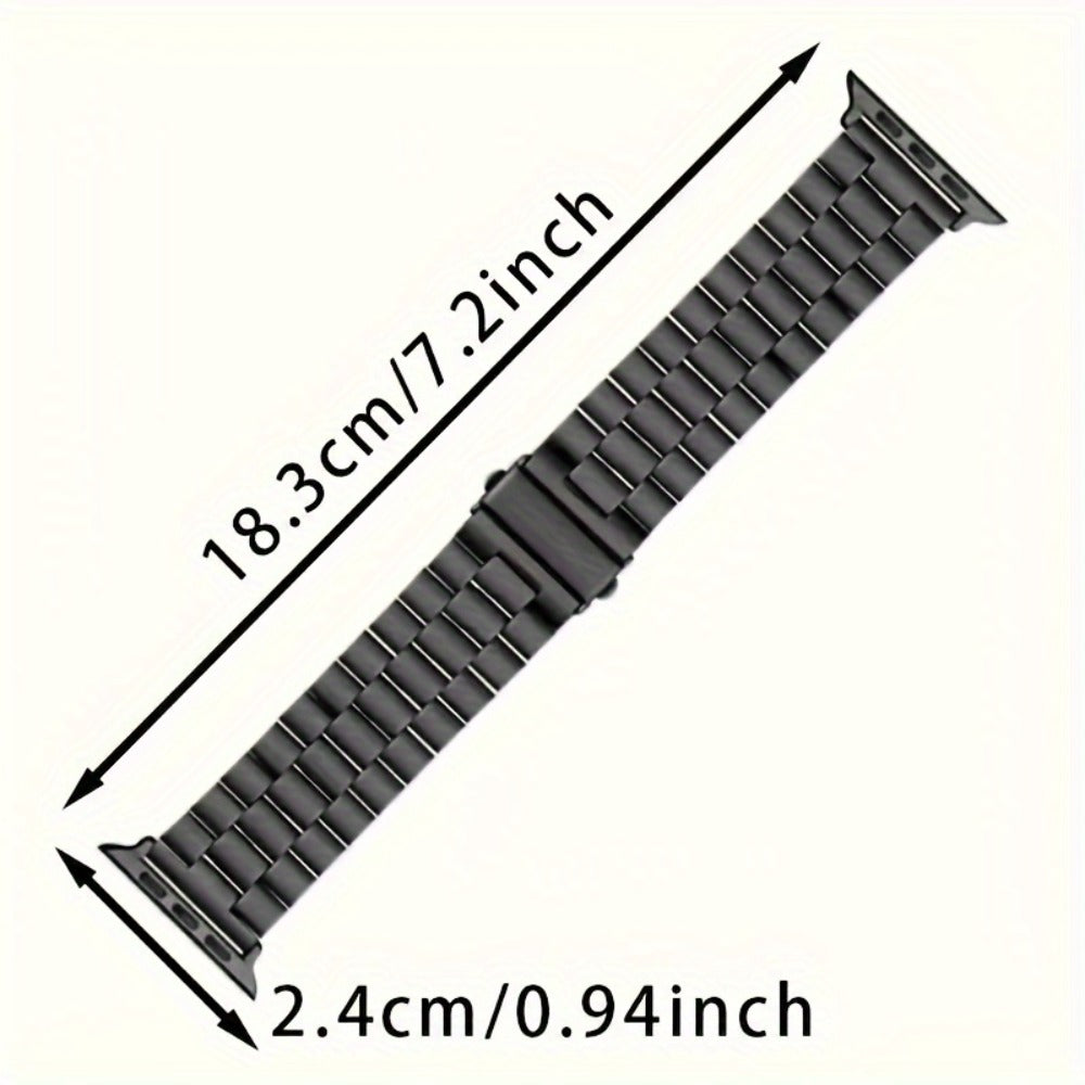Fashion Watch - Apple Band Stainless Steel with Remover Tool - Compatible with Apple Ultra - product detail view 2