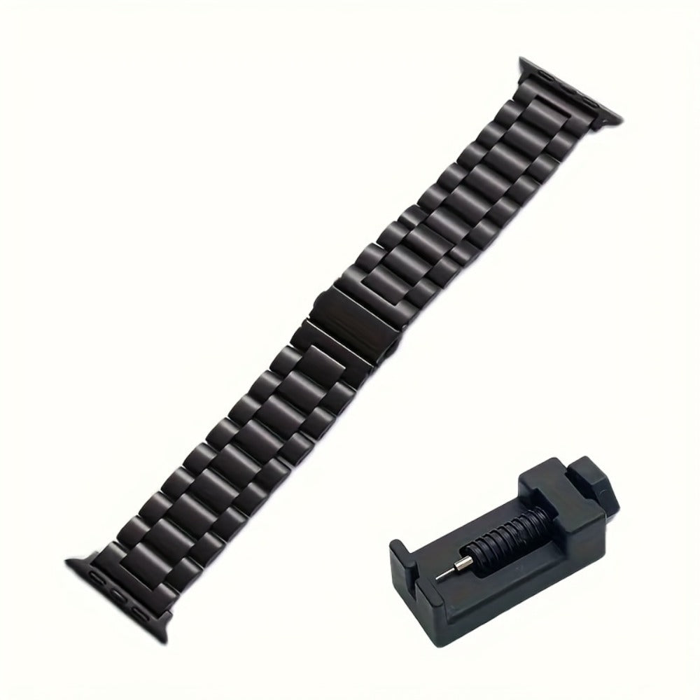 Fashion Watch - Apple Band Stainless Steel with Remover Tool - Compatible with Apple Ultra - product detail view 3