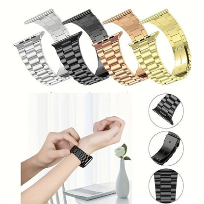 Fashion Watch - Apple Band Stainless Steel with Remover Tool - Compatible with Apple Ultra - product detail view 4