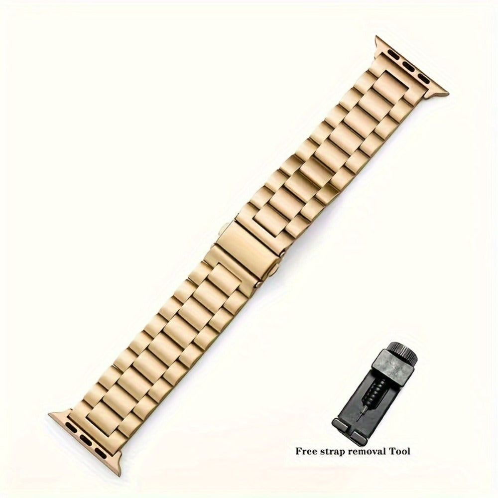 Fashion Watch - Apple Band Stainless Steel with Remover Tool - Compatible with Apple Ultra - product detail view 5