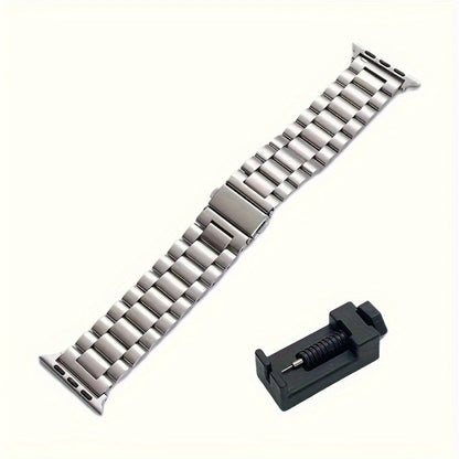 Fashion Watch - Apple Band Stainless Steel with Remover Tool - Compatible with Apple Ultra - product detail view 7