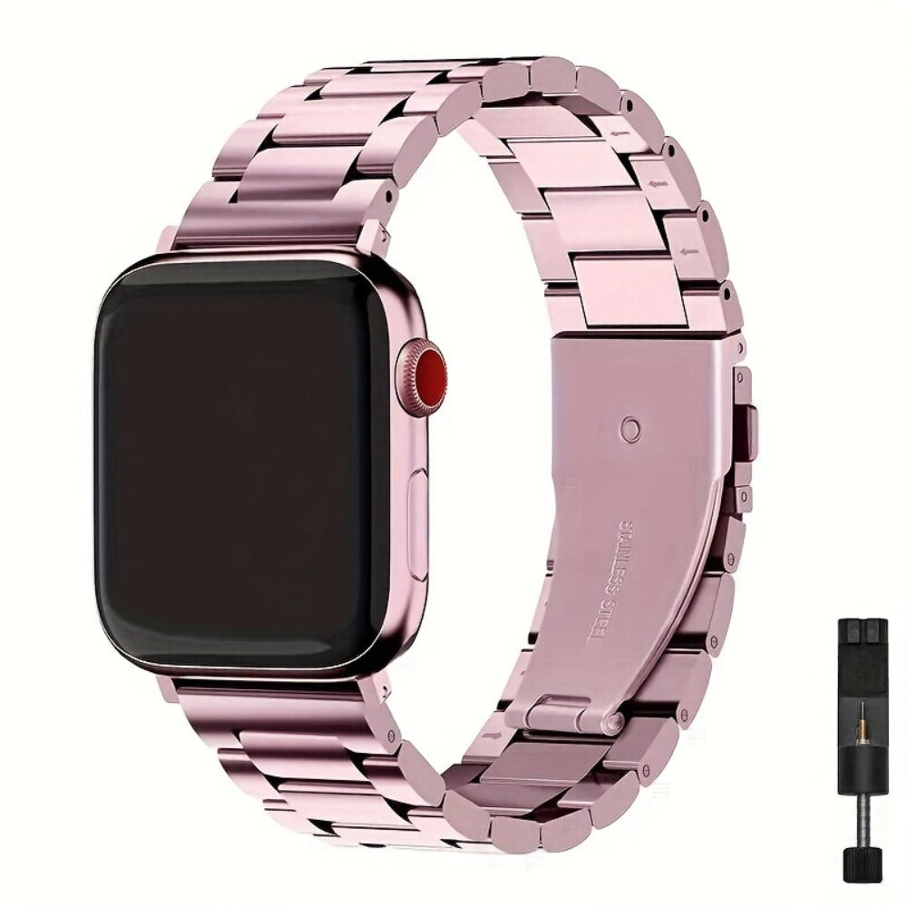 Fashion Watch - Apple Band Stainless Steel with Remover Tool - Compatible with Apple Ultra - product detail view 11