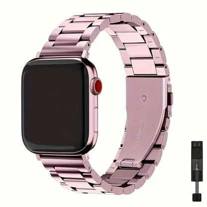Fashion Watch - Apple Band Stainless Steel with Remover Tool - Compatible with Apple Ultra - product detail view 11