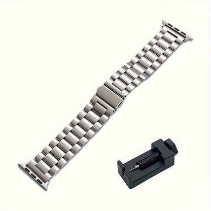 Fashion Watch - Apple Band Stainless Steel with Remover Tool - Compatible with Apple Ultra - product detail view 17