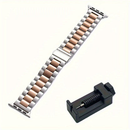 Fashion Watch - Apple Band Stainless Steel with Remover Tool - Compatible with Apple Ultra - product detail view 18