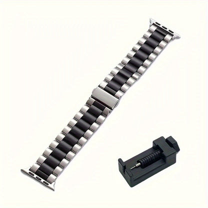 Fashion Watch - Apple Band Stainless Steel with Remover Tool - Compatible with Apple Ultra - product detail view 29