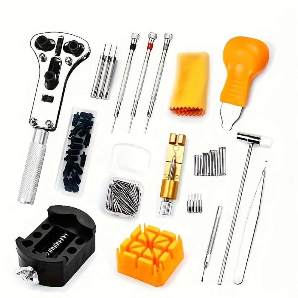 Fashion Watch - Repair Tool Kit 72pcs Professional Watchmaker Set with Case Opener, Case - product detail view 9