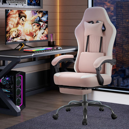 Faux Leather Gaming Chair, High-Back Gaming Seat for Comfortable Everyday Seating detail image - detail view 21