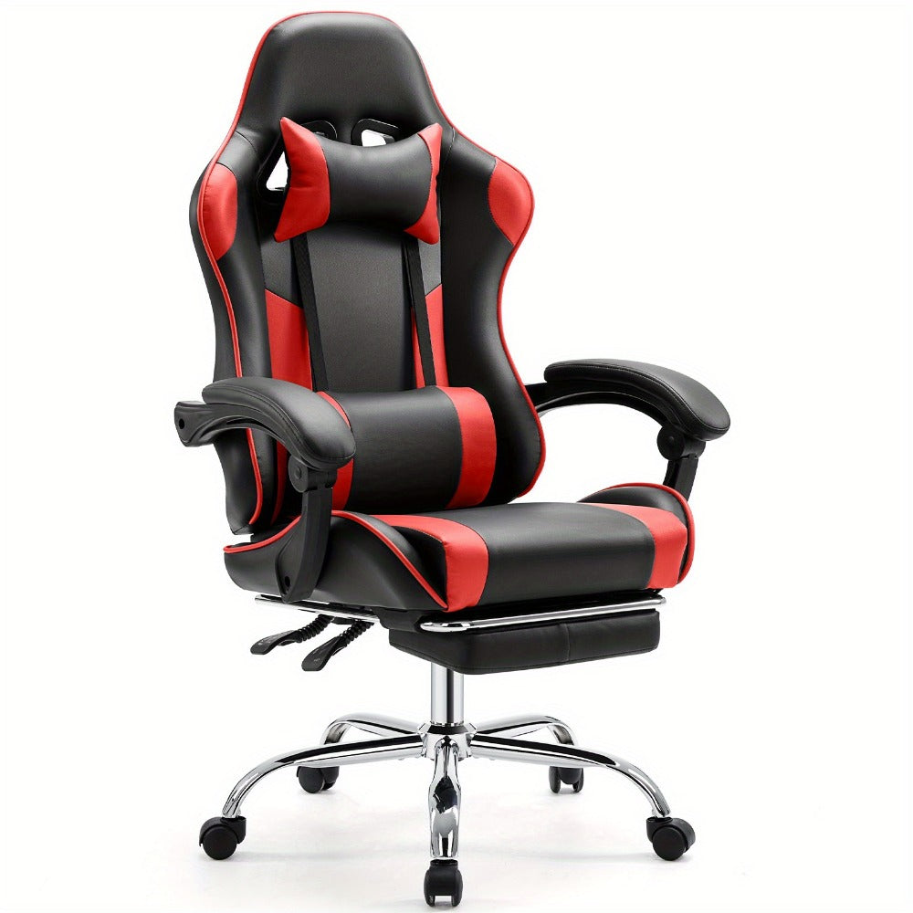 Faux Leather Gaming Chair, High-Back Gaming Seat for Comfortable Everyday Seating detail image - detail view 7