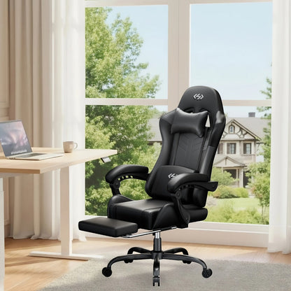 Gaming Chair shown in the Black&Red option