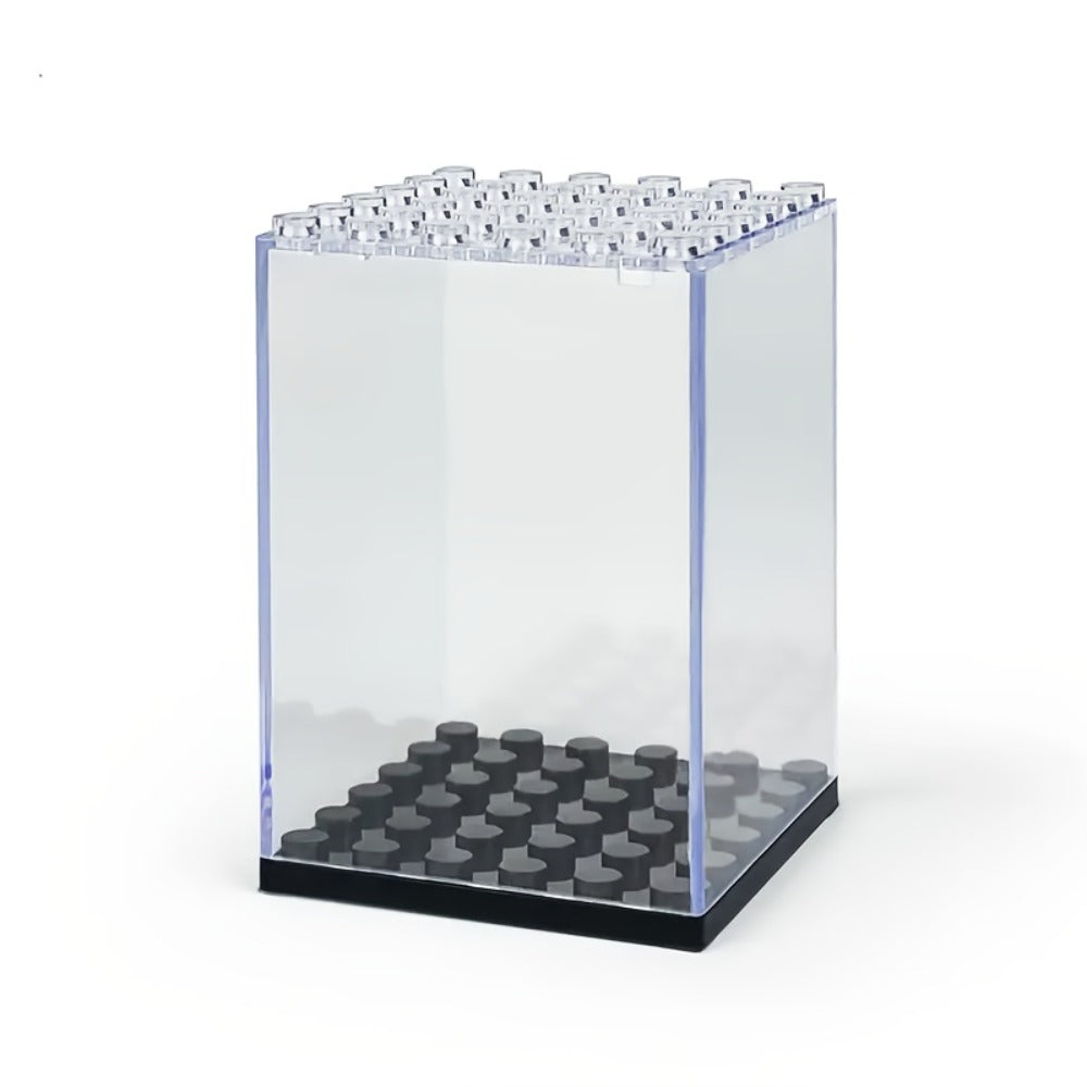 Minifigure Display Case 20-Pack – Clear Acrylic Stackable Storage Boxes for LEGO Figures, Action Figures & Collectibles | Dustproof 360°