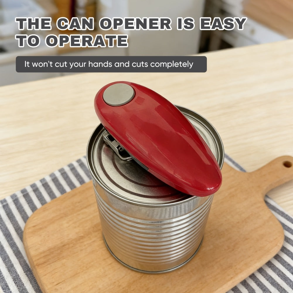 Electric Can Opener One Touch – Hands Free for Seniors & Arthritis, Kitchen & Camping Gift