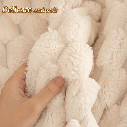 Sofa Cover 35.5-Inch Fuzzy Polyester Single-Piece Pad with Silicone-Dot Backing for 2 to 4 Seats