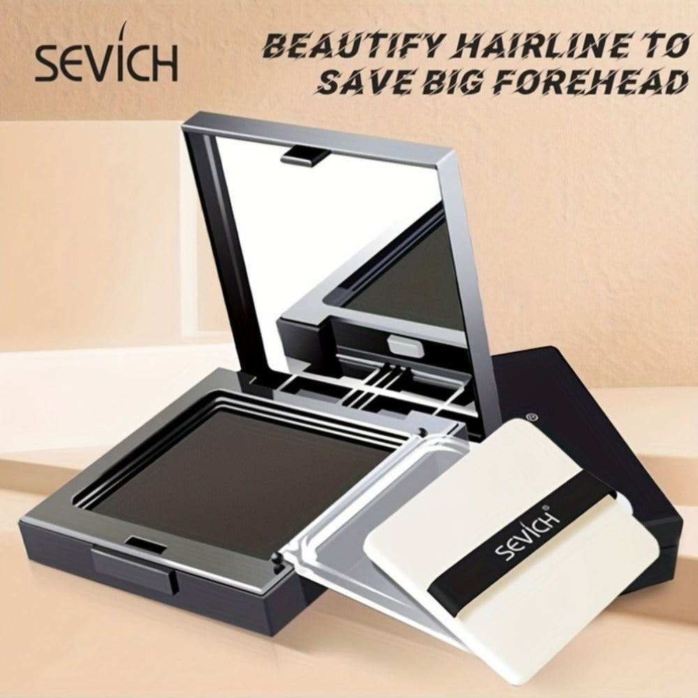 SEVICH Hairline Powder 12g Bald Spot & Root Concealer, 24H Stain-Proof Plant Squalane Formula