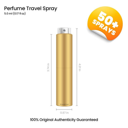Eau de Parfum Dior J'adore 5ml Travel Spray in Slim Gold Atomizer for Portable Fragrance Carry