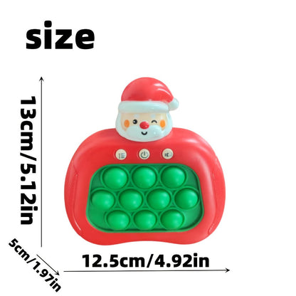 Santa Claus Pop Up Brain Game Toy for Kids with the Listed Color, Size or Set Options for Everyday Use