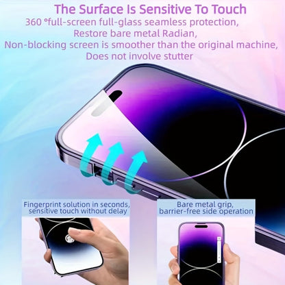 iPhone Anti-Spy Magnetic 2-in-1 Phone Case with All-Round Lens Protection – Complete Drop Protection Cover for iPhone 12 13 14 15 16 Pro Max