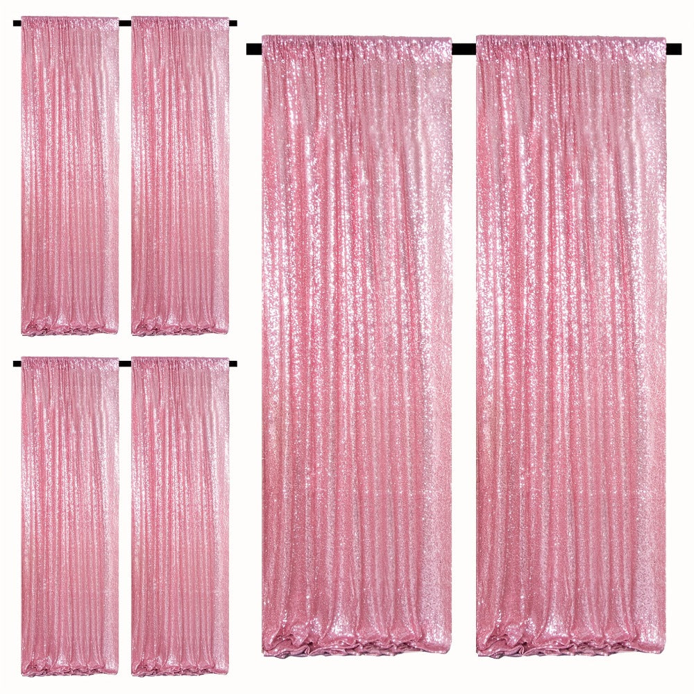 Sequin Backdrop Curtains 2FTx8FT Glitter Photography Background Panels for Party Wedding Birthday for an Everyday Personal Care Routine