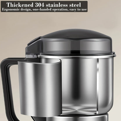 Electric Spice Grinder 300W, Multifunctional 304 Stainless Steel Coffee Bean Herb Seasoning Grain Grinder Machine for Kitchen