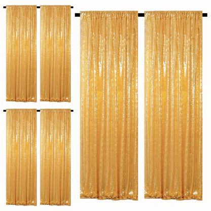 Sequin Backdrop Curtains 2FTx8FT Glitter Photography Background Panels for Party Wedding Birthday for an Everyday Personal Care Routine