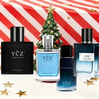 Men's Cologne Gift Set - Eau de Parfum Lavender Fresh & Woody Fragrance, Multi-Piece Sets 2 3 or 4 Bottles