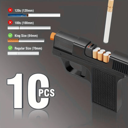Blue Flame Torch Lighter with Adjustable Flame, Windproof Butane Cigar Lighter for BBQ Outdoor Survival Kitchen
