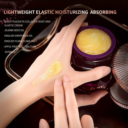 Collagen Face Cream 50g with Sheep Placenta, Hyaluronic Acid & Niacinamide, Deep with Plant Squalane for Firm