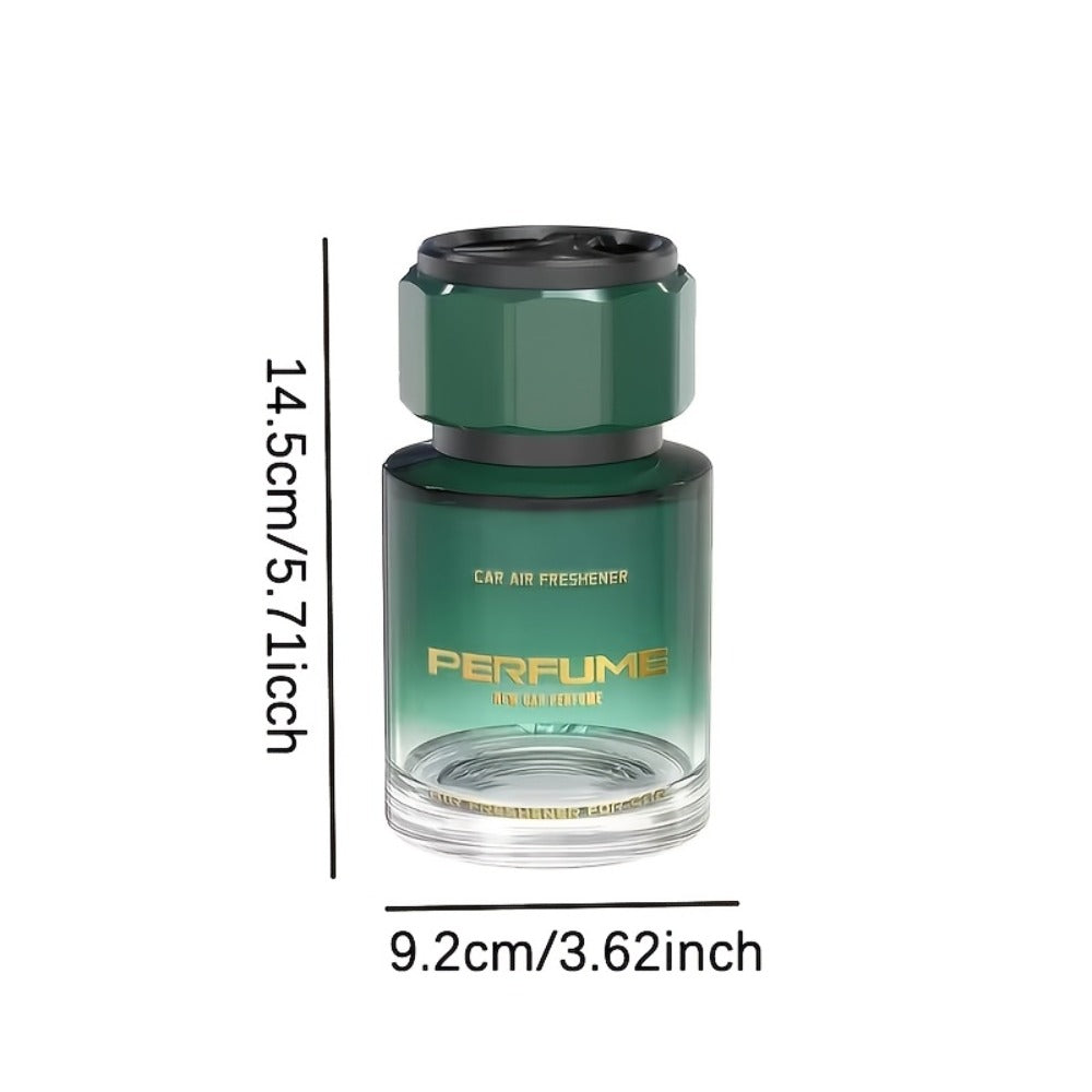 110 ml Cup-Holder Car Air Freshener Bottle in Classic Cologne or Azure Ocean Scent with Vented Top