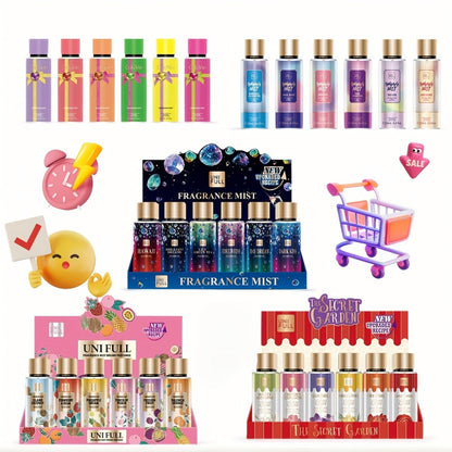 Scented Hair & Body Mist for Women 8oz – Long-Lasting Perfume Spray, Lightweight Non-Greasy Fragrance Mist for Dates, Parties & Daily Wear