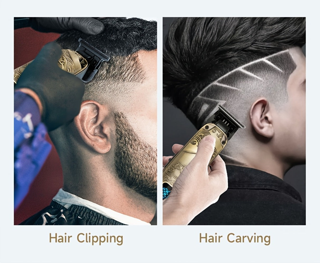 Cordless Electric Foil Shaver Grooming Kit for Men with Barber Shears Beard Mustache Trimmer Bald Head Razor Haircutting Set Father's Day