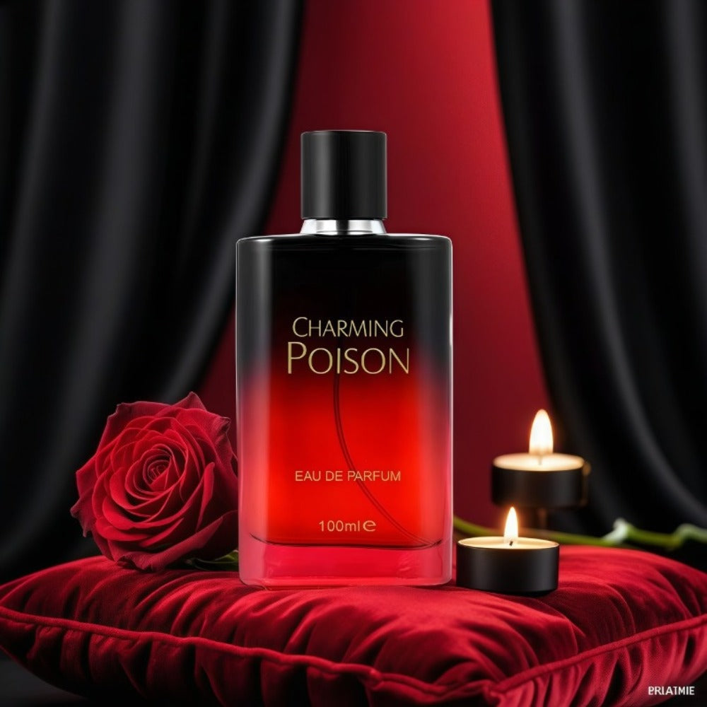 Women's Perfume Love Encounter Eau de Parfum with Romantic Floral Fragrance Profile in a Red Bottle