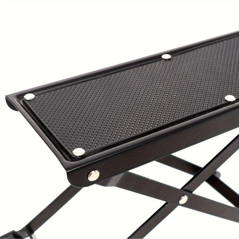 Adjustable Pedicure Footrest Stand 4-6 Level Non-Slip Portable Foot Rest for Nail Care – Professional Manicure Pedicure Tool for Salon