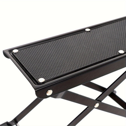 Adjustable Pedicure Footrest Stand 4-6 Level Non-Slip Portable Foot Rest for Nail Care – Professional Manicure Pedicure Tool for Salon