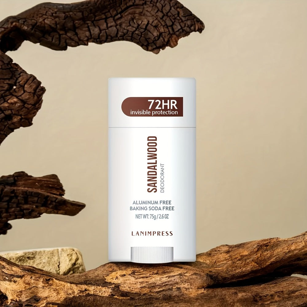 Natural Deodorant Stick Aluminum Free Baking Soda Free 72HR Invisible Protection with Witch for Entryways, Bedrooms and Living Spaces