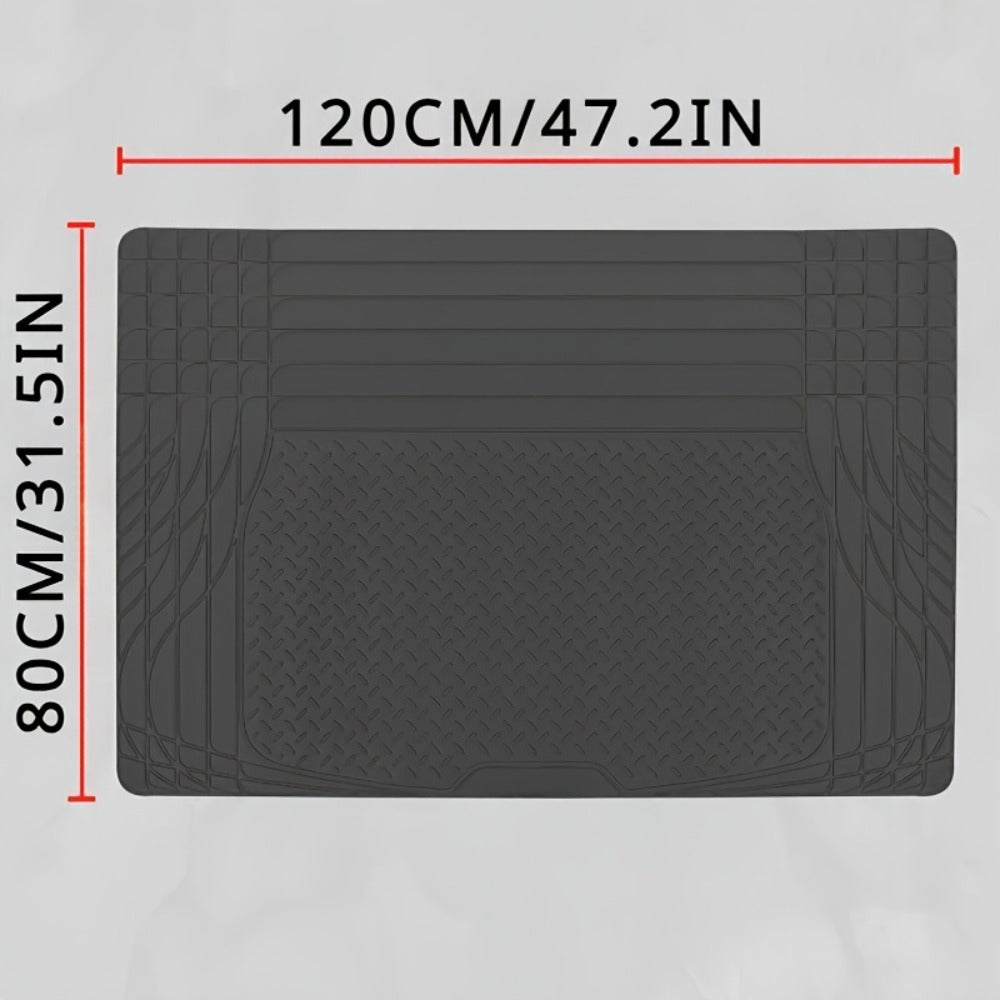 Car Cargo Mat SUV Trunk Mat – All-Weather Waterproof Rear Cargo Liner, Universal Fit for SUV Rear Cargo Area