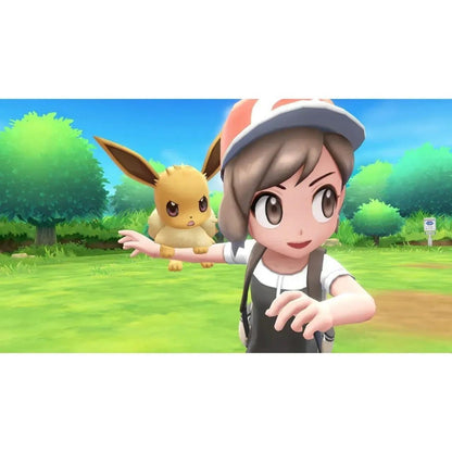 Pokemon Let's Go Pikachu Nintendo Switch Game, US/AS English Edition, Kanto Region Adventure with Motion Catching