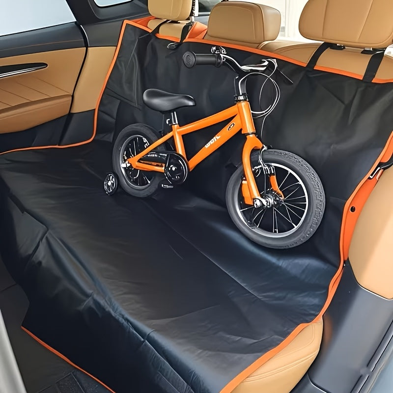Dog Car Trunk Mat for SUV – 100% Waterproof Oxford Fabric Pet Seat Cover, Fully Enclosed Dirt-Resistant Wear-Resistant Protective Pad